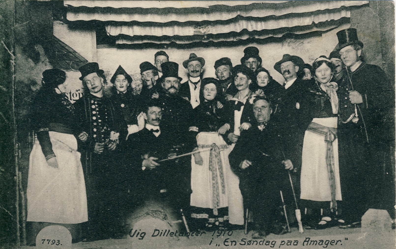 Dilettant-Vig Forsamlingshus 1910 (B3463)