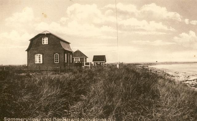 Sommervillaer  ved Nordstrand ca. 1927 (B90949)