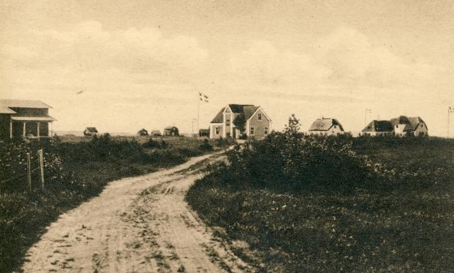 Sommervillaer  ved Nordstrand ca. 1928 (B90951)