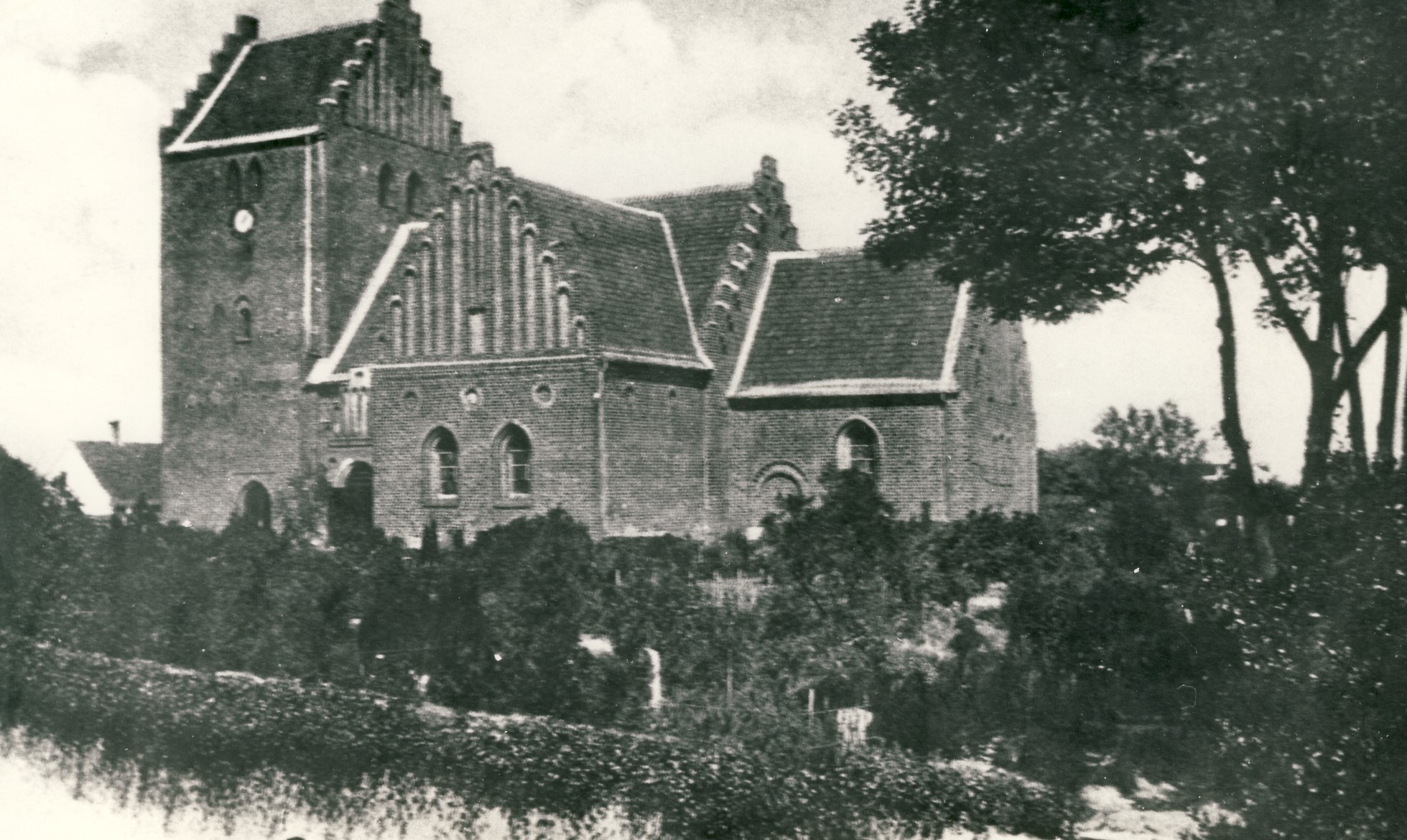 Nykøbing Kirke ca. 1925 (B91094)