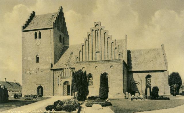Nykøbing Kirke 1960 (B91203)