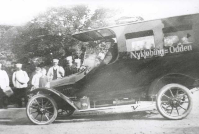 Postbilen, Nykøbing Sj. - Odden - 1916 (B125)