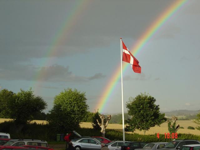 Regnbue ved Ørnhøjgård i Riis - 2005 (B3583)