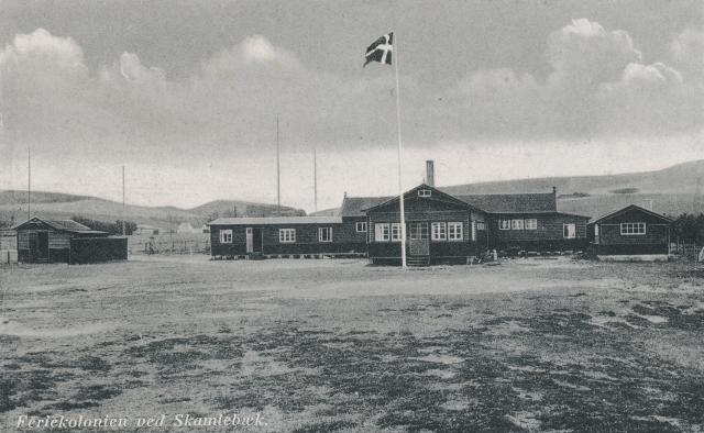 Feriekolonien ved Skamlebæk - ca. 1940 (B3591)