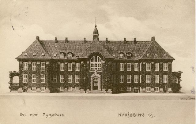 Nykøbing Sygehus 1910 (B91263)