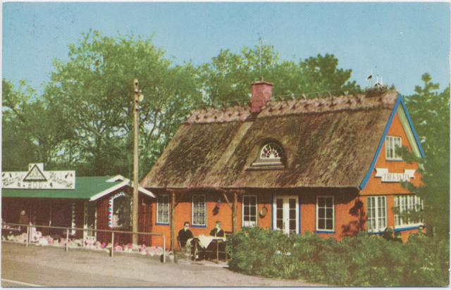 Traktørstedet "Trekanten", Høve - ca. 1960 (B3593)
