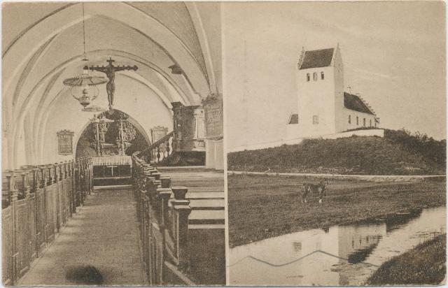 Fårevejle Kirke - ca. 1900 (B3653)