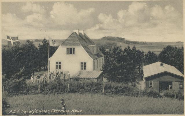 ASF Feriehjemmet Esterhus, Høve - ca. 1940 (B3662)