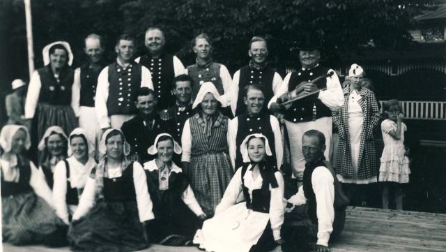 Odsherreds Folkedansere  1939-40 (B3672)