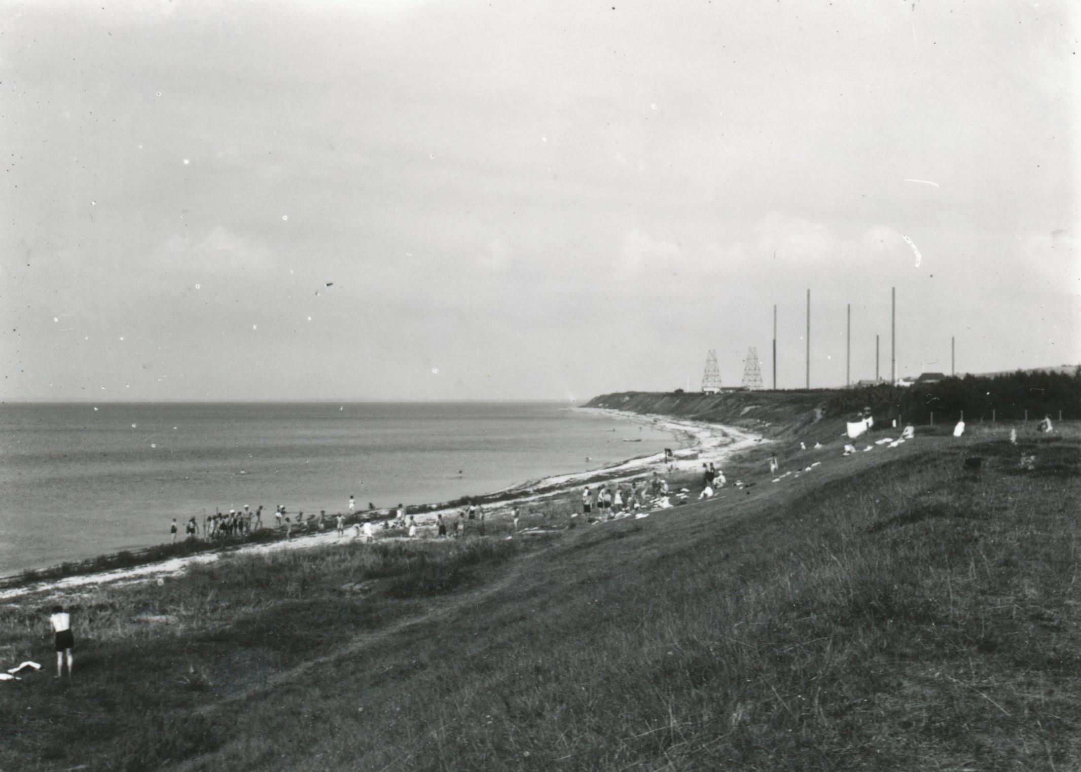 Skamlebæk Strand - ca. 1940 (B3735)