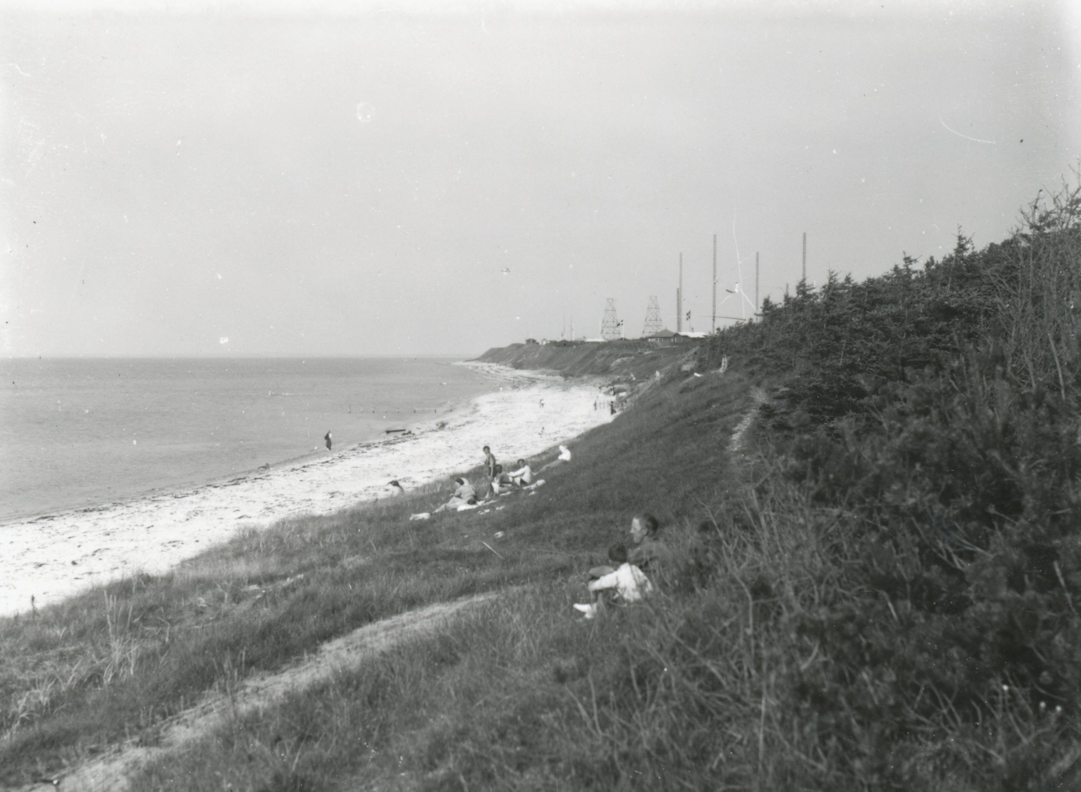 Skamlebæk Strand - ca. 1940 (B3754)