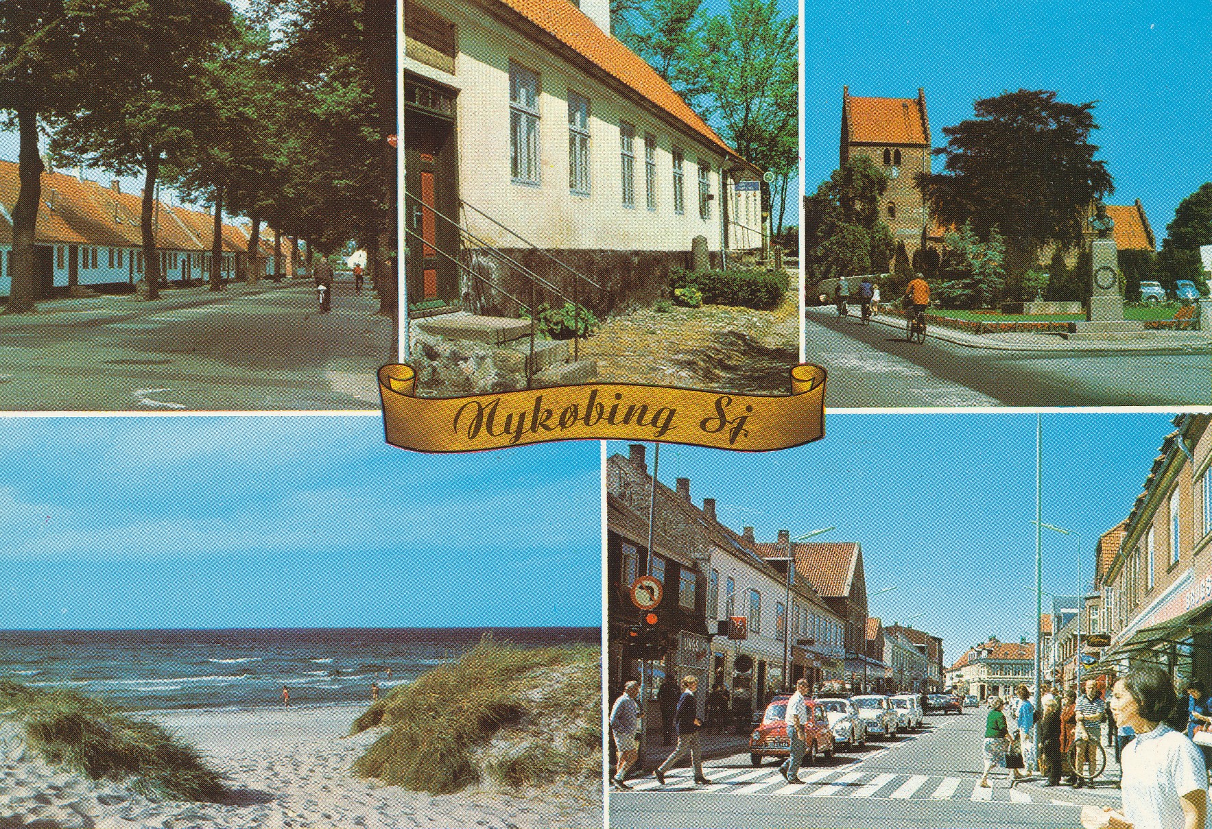 Parti fra Nykøbing ca. 1965 (B91538)