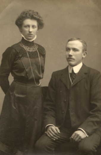 Ingeborg og Anders Bladsen, Havnebyen -1910-1915 (B175)