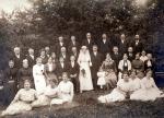 Bryllup på Dalsbakkegård - ca. 1910-1915 (B429)