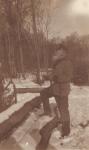 Skovrider P. A. A. Kofoed i Ulkerup Skov - marts 1924 (B1690)