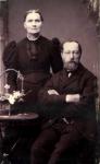 Kaspersen, Peter og Marie, Lumsaas - 1880'erne (B203)