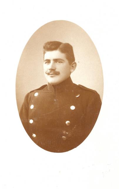 Jens Henrik Hansen, Lykkebjerggård i Høve - ca. 1920 (B1844)