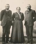 Forstander Povl Hansen med søster og bror - ca. 1900 (B2681)
