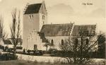 Postkort af Vig Kirke - før 1908 (B4298)