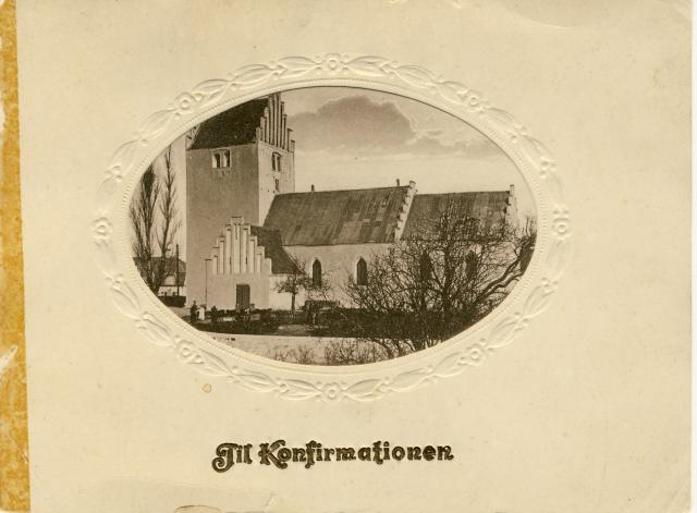 Vig Kirke - før 1908 (B4299)