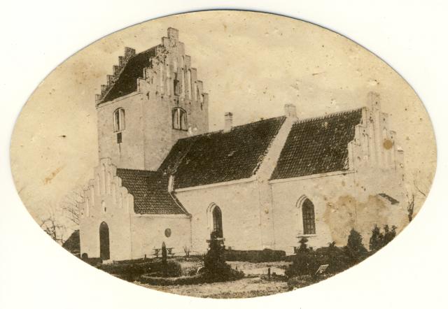 Nr. Asmindrup Kirke - ca. 1900 (B4316)