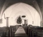 Vig Kirke interiør - ca 1890 (B4325)