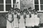 Køkkenpersonale ca. 1955 (B91911)
