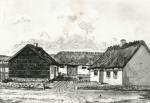 Fårevejle gamle skole - ca. 1850 (B4345)