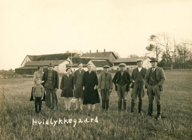 Hvidlykkegaard, Eskilstrup - ca. 1925 (B4363)