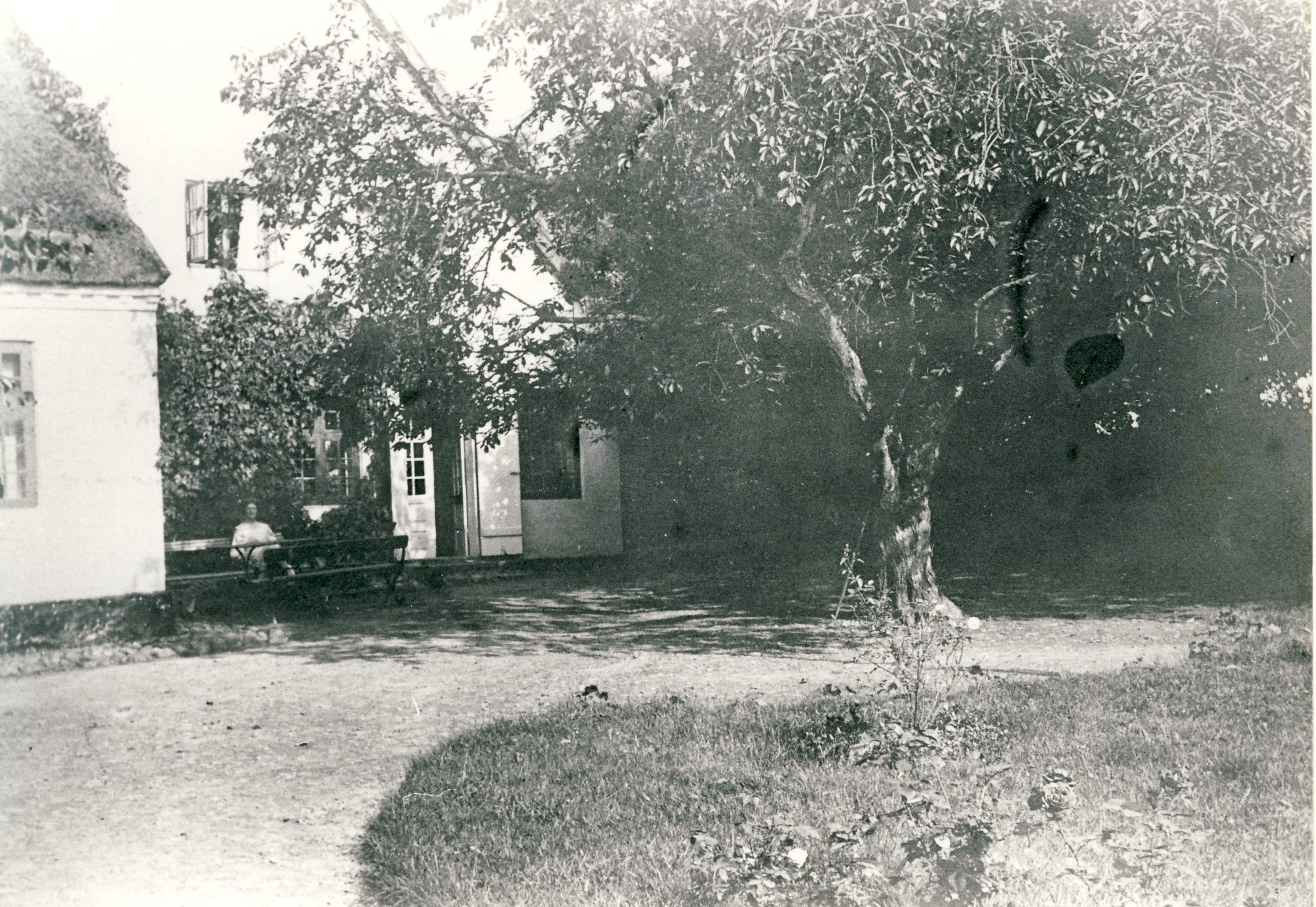 Vig Præstegårds have - ca. 1920 (B4401)