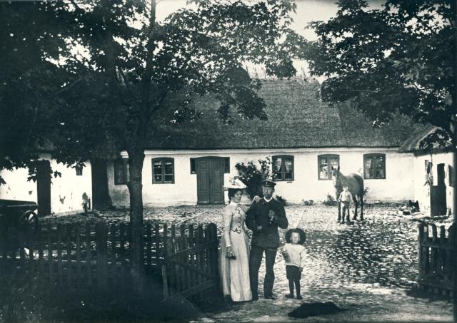 Skovfogedstedet i Svenstrup Hestehave - ca. 1900 (B4610)