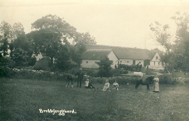 Brokbjerggård - ca. 1920 (B4632)