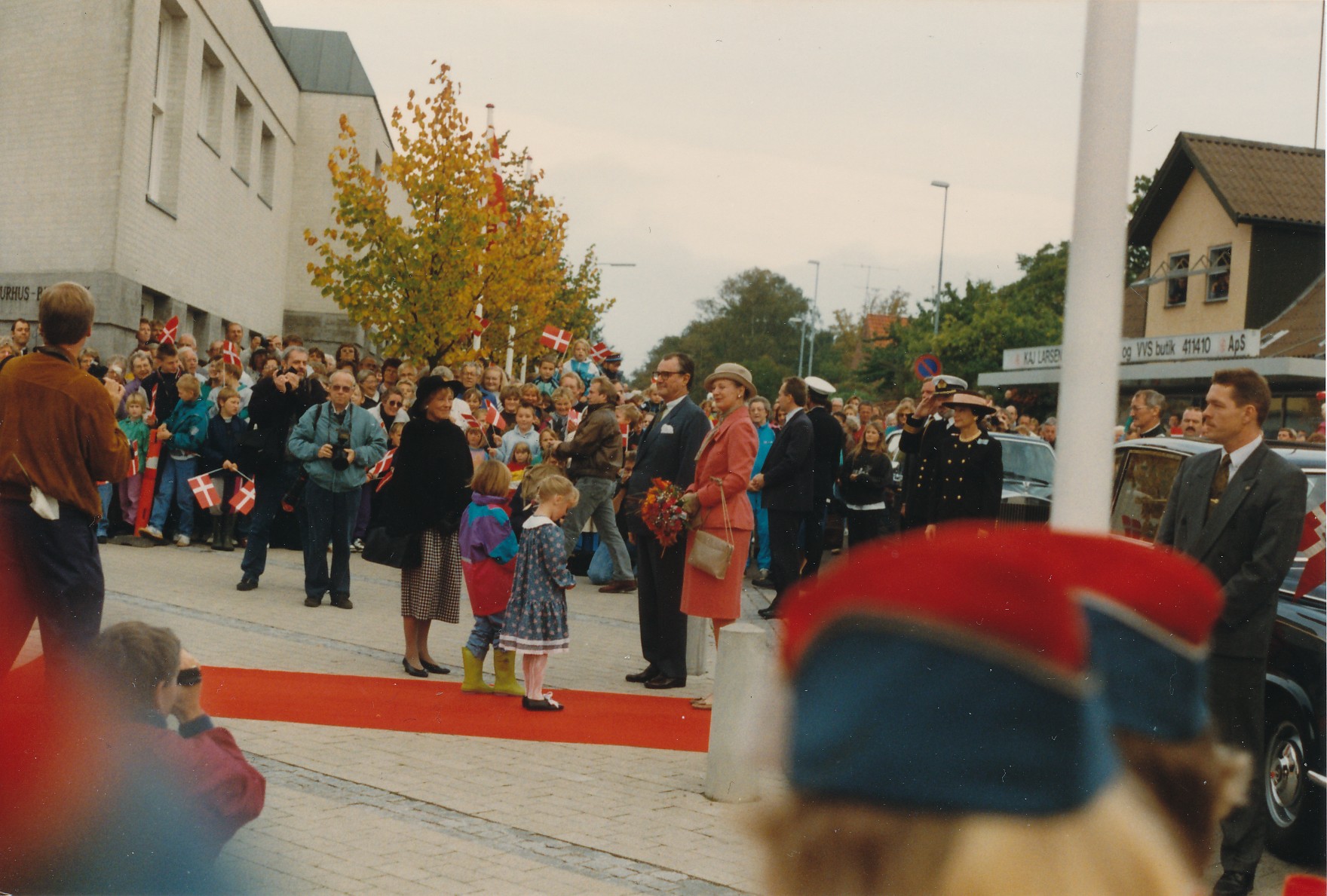 Dronningebesøg 22-09-1993 (B92245)