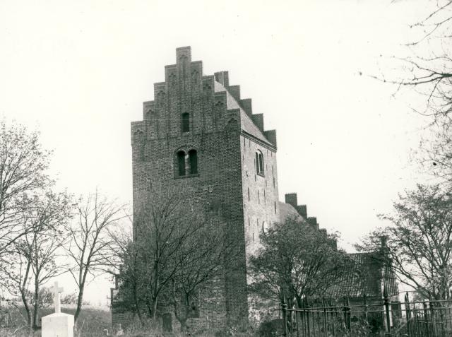 Højby Kirke - ca. 1925 (B4762)