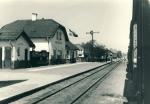 Højby Station - ca. 1950 (B4817)