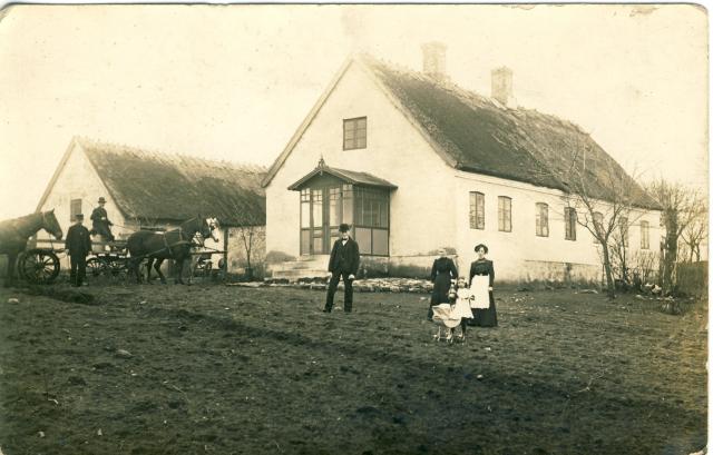 Jættestuevej, Stenstrup Lyng - ca. 1915 (B4914)