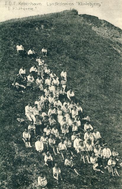Børn fra feriekolonien "Klintebjerg" - ca. 1910 (B5003)