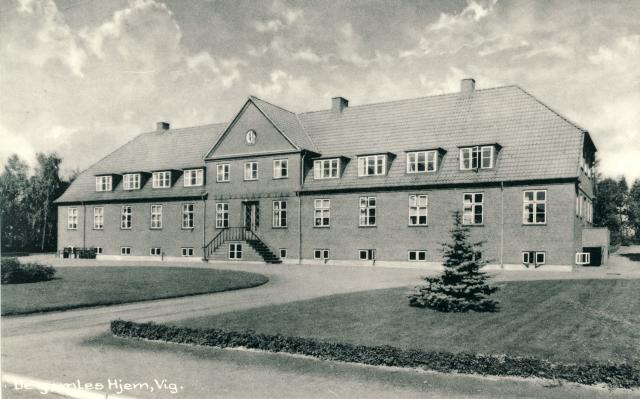 De gamles Hjem i Vig - ca. 1950 (B5394)