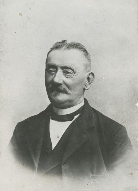 Lærer Hans Ludvig Langhoff, Fårevejle - ca. 1890 (B5668)