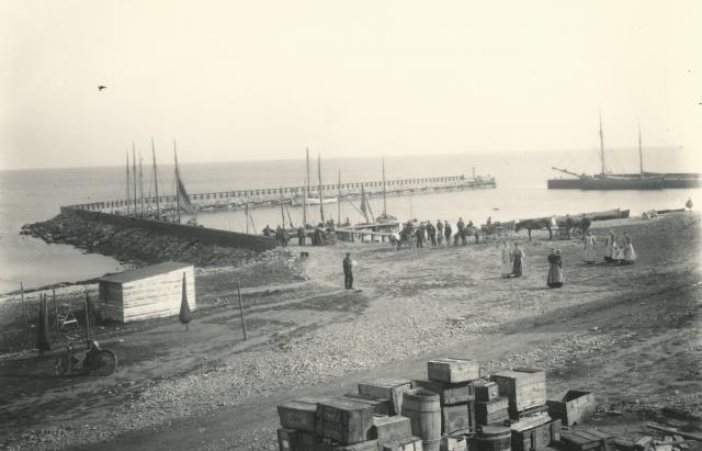 Odden havn - ca. 1912 (B5713)