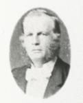 Pastor Christian Heilmann Rosen, Fårevejle - ca. 1885 (B5664)