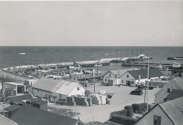 Odden Havn - 1940'erne (B5733)