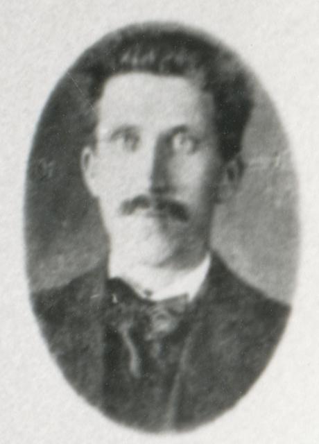 Lærer Richard Munk, Ordrup skole - ca. 1913 (B5673)