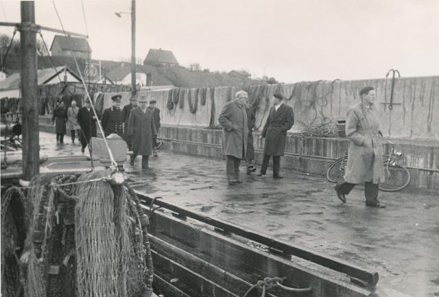 Jubilæum i Odden Havn - 1959 (B5780)