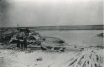 Ødelagte fartøjer i Odden Havn - 1922 (B5797)