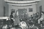 Julefest i Lumsås Forsamlingshus - december 1955 (B5971)