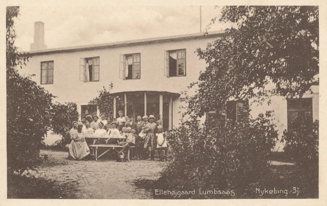 Pensionatet "Ellehøjgaard" - ca. 1910 (B6029)