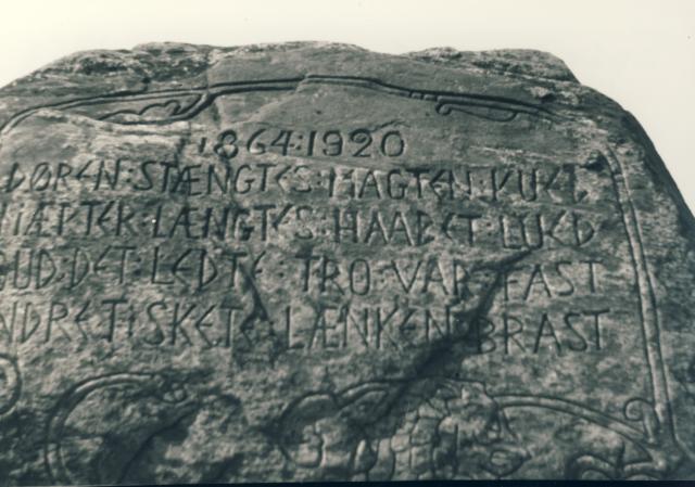 Genforeningsstenen på Esterhøj - 1943 (B6099)
