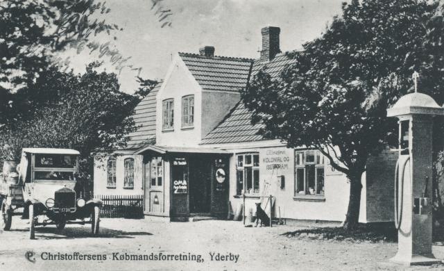 Christoffersens Købmandshandel - ca. 1929 (B6342)