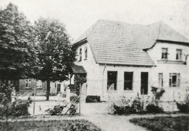 Gartner Nikolaj Madsens ejendom på Hovedgaden - ca. 1918 (B6375)